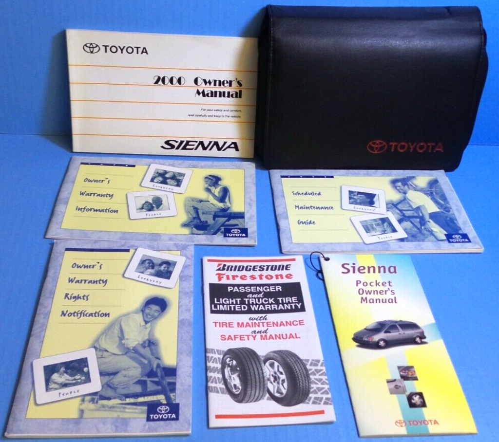 Picture of: 20 Toyota Sienna owners manual