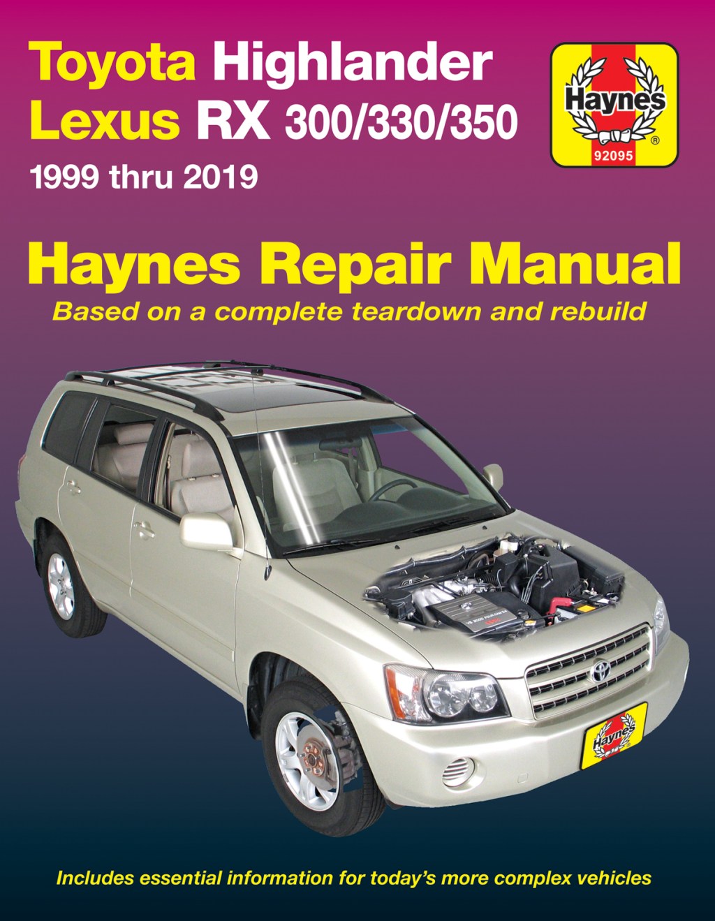 Picture of: Bundle: Toyota HighLander (-) & Lexus RX // (-) Haynes  Repair Manual