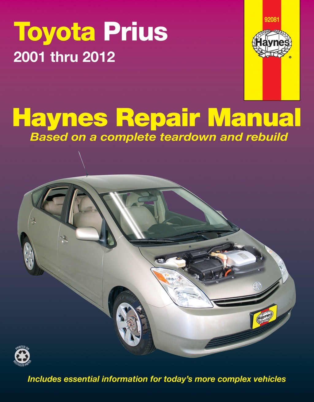 Picture of: Bundle: Toyota Prius (-) Haynes Repair Manual