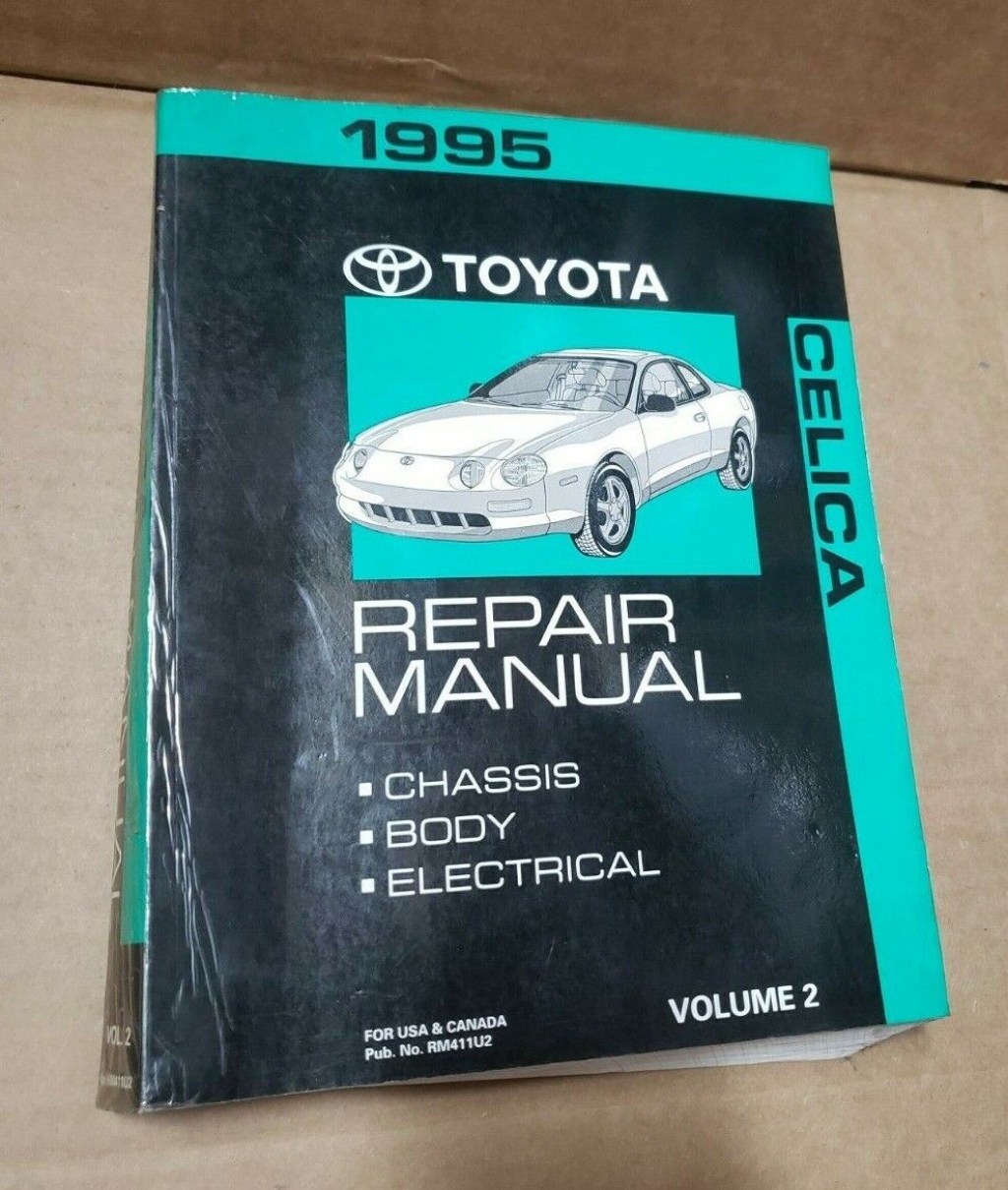 Picture of: OEM  Toyota Celica Shop Service Repair Manual Book Volume
