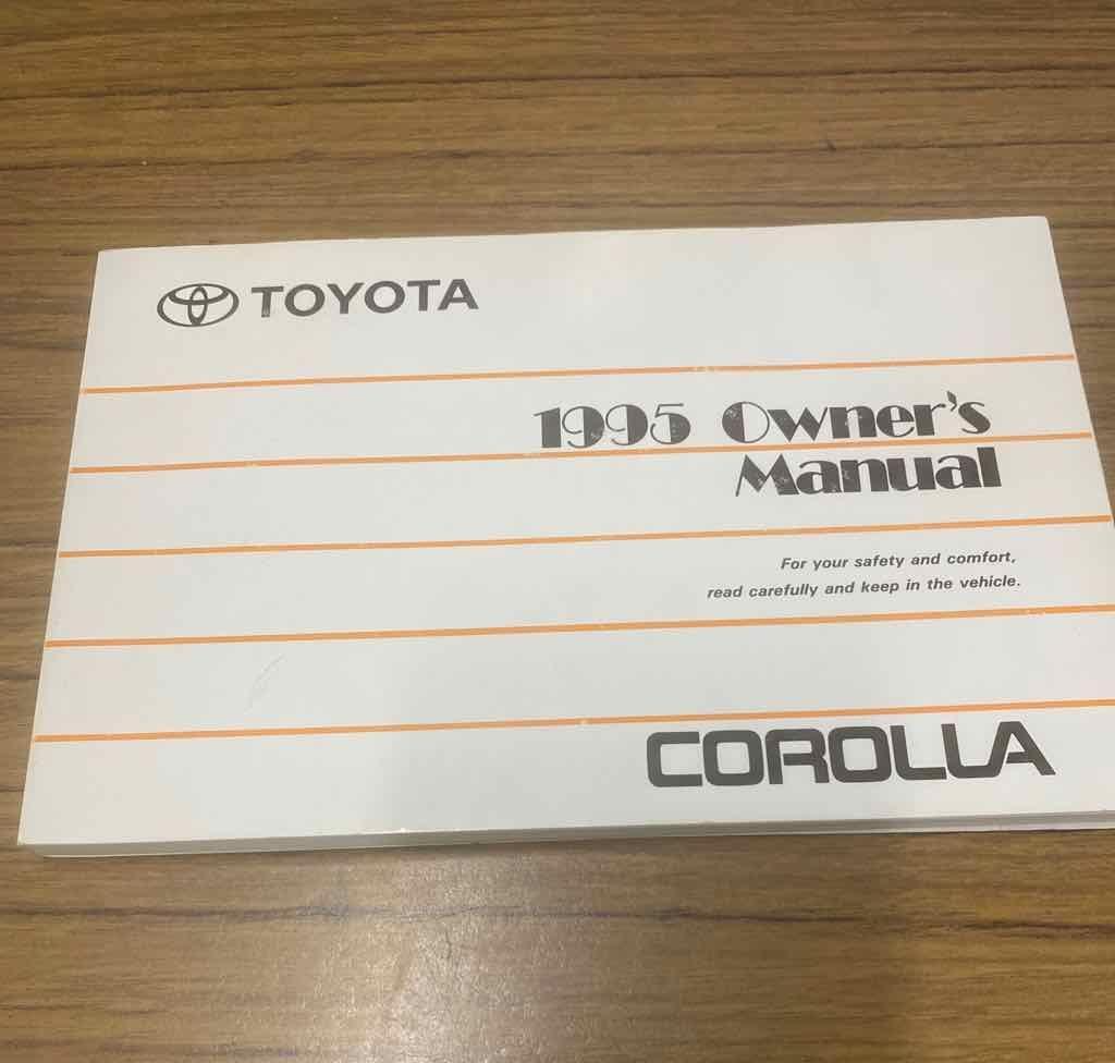 Picture of: Owners Manual TOYOTA COROLLA  Free Shipping