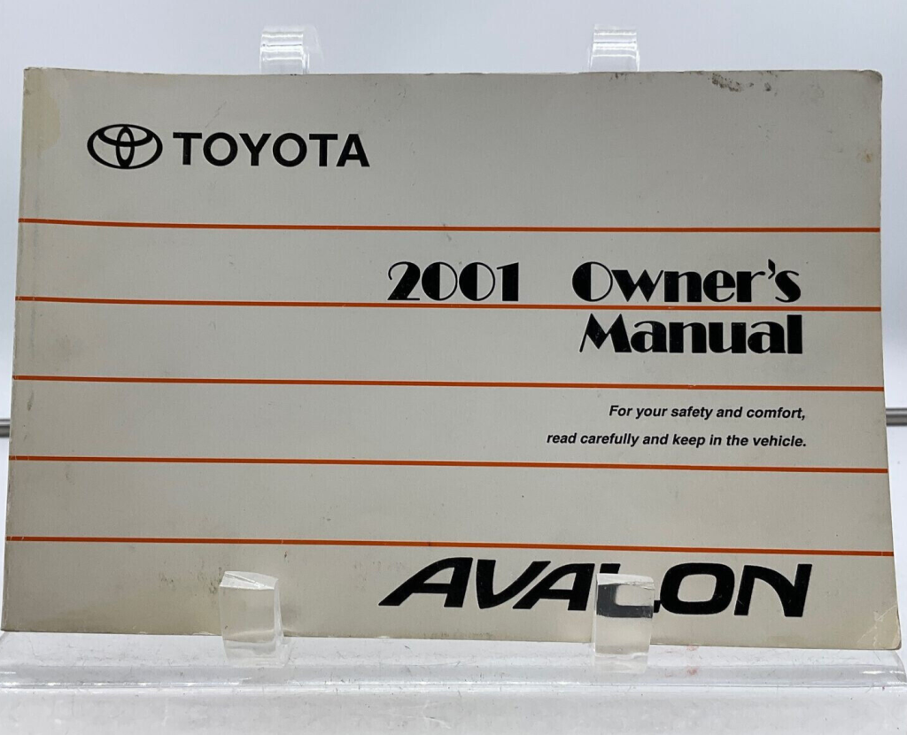Picture of: Toyota Avalon Owners Manual Handbook OEM MB240  eBay