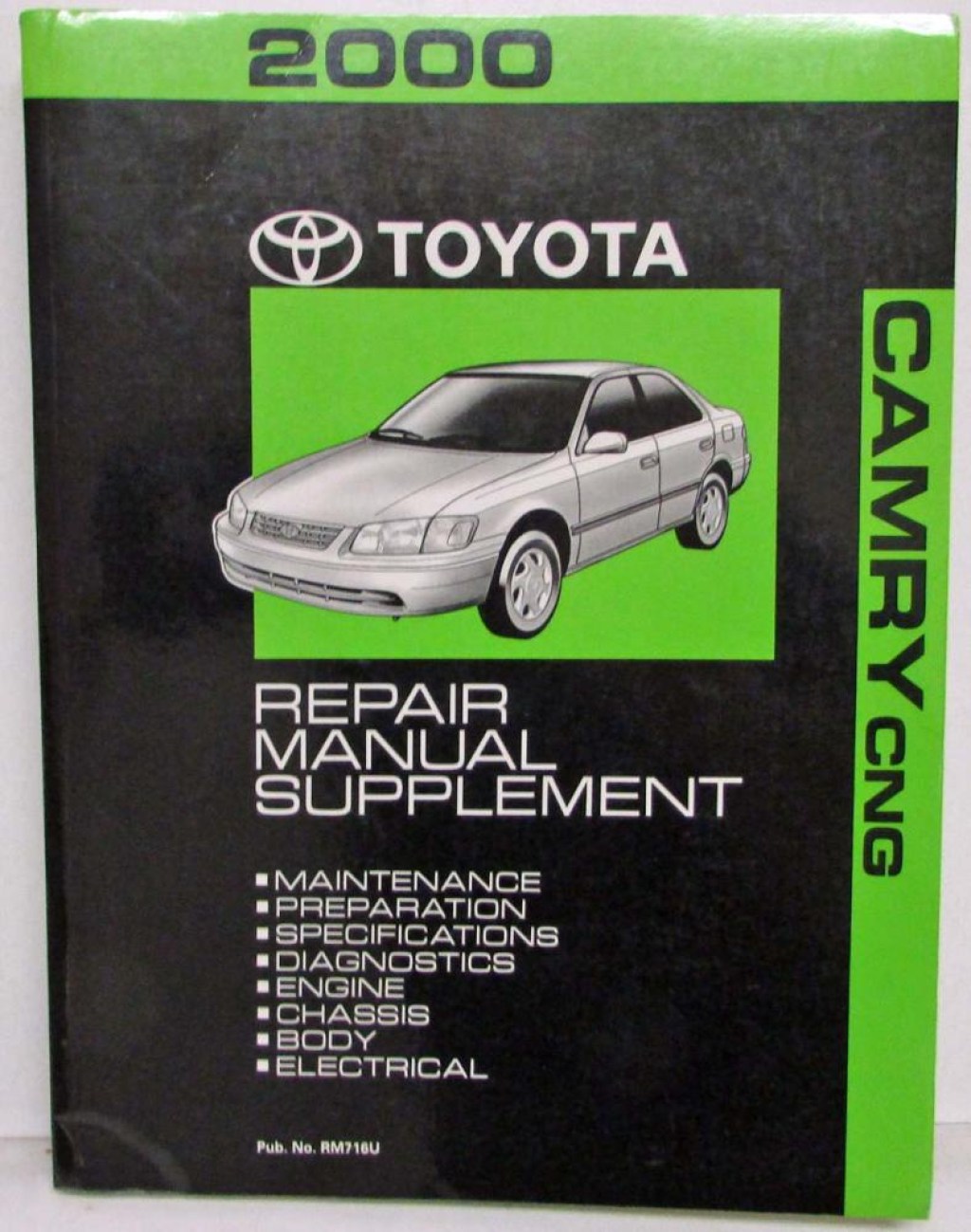 Picture of: Toyota Camry CNG Service Shop Repair Manual Supplement