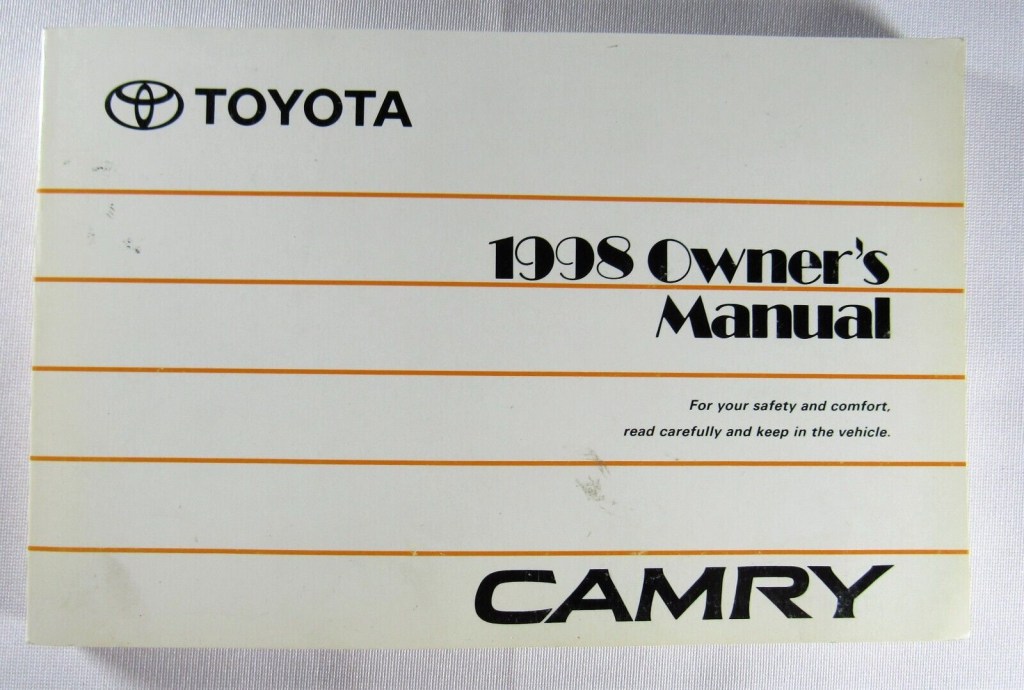 Picture of: Toyota Camry Owners Manual Book