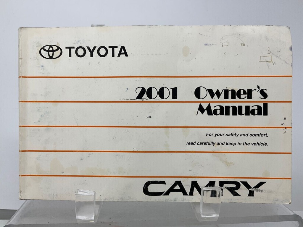 Picture of: Toyota Camry Owners Manual Handbook OEM AB224