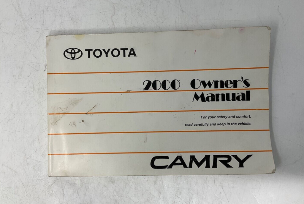 Picture of: Toyota Camry Owners Manual Handbook OEM MB  eBay