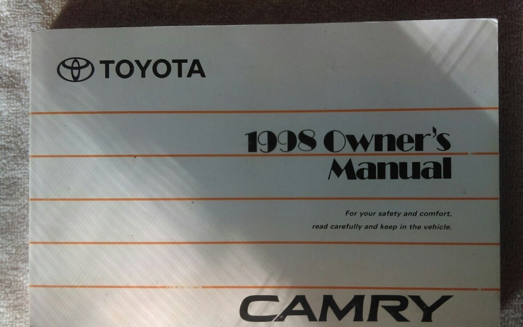 Picture of: Toyota Camry Owners Manual OEM Free Shipping  eBay
