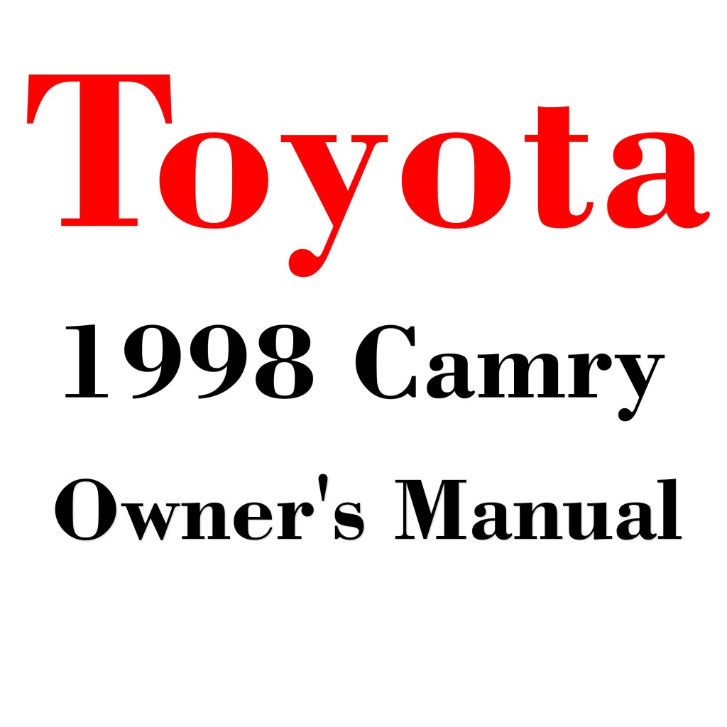 Picture of: Toyota Camry Owners Manual PDF Digital Download – Etsy Canada