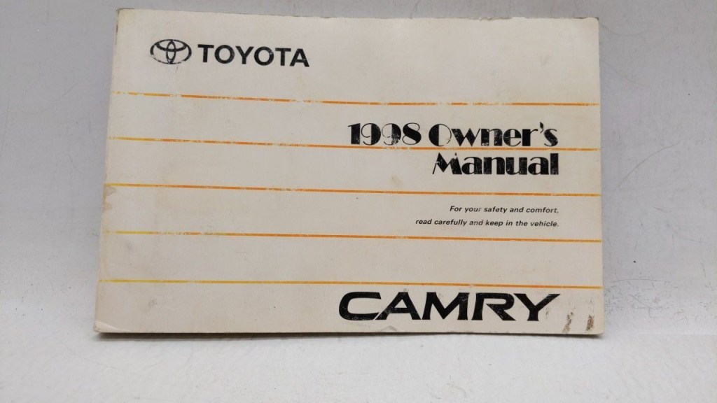 Picture of: Toyota Camry Owners Manual ZJGJ