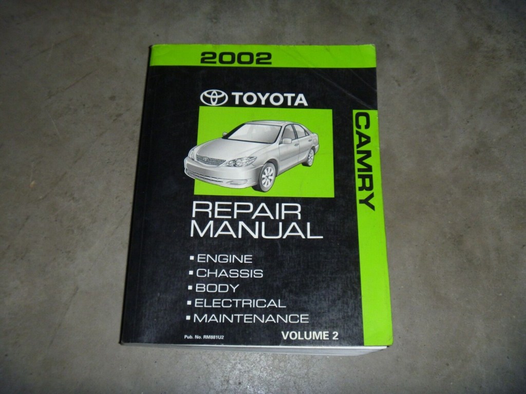 Picture of: Toyota Camry Sedan Engine Shop Service Repair Manual SE LE XLE
