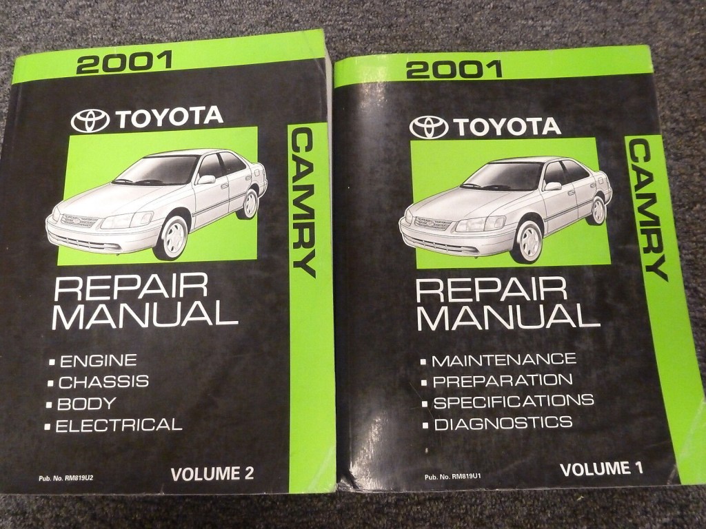 Picture of: Toyota Camry Sedan Shop Service Repair Manual CE LE XLE V