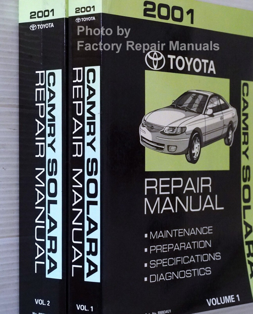 Picture of: Toyota Camry Solara Factory Service Manual Set Original Shop