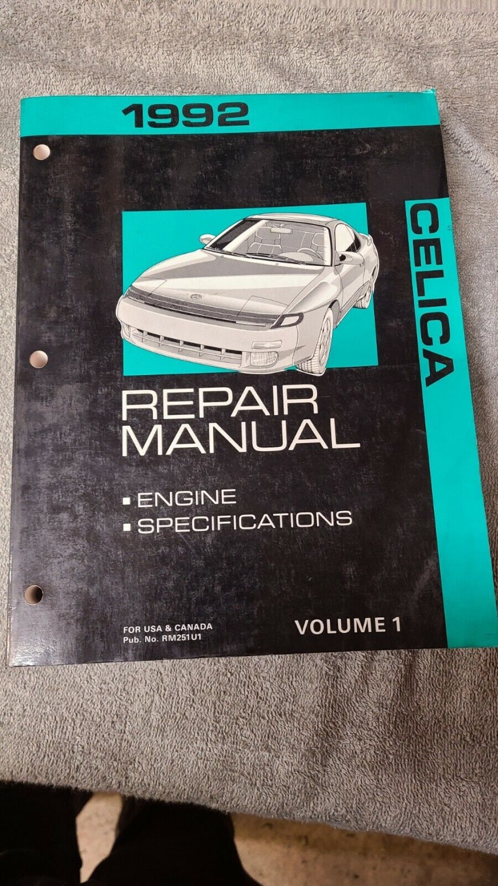 Picture of: toyota celica repair manual OEM  eBay