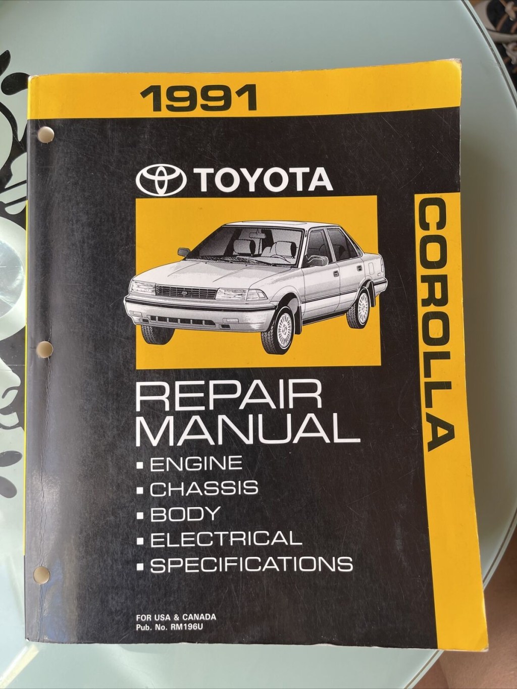 Picture of: Toyota Corolla Factory Original Shop Service Repair Manual Sedan Wagon  GTS