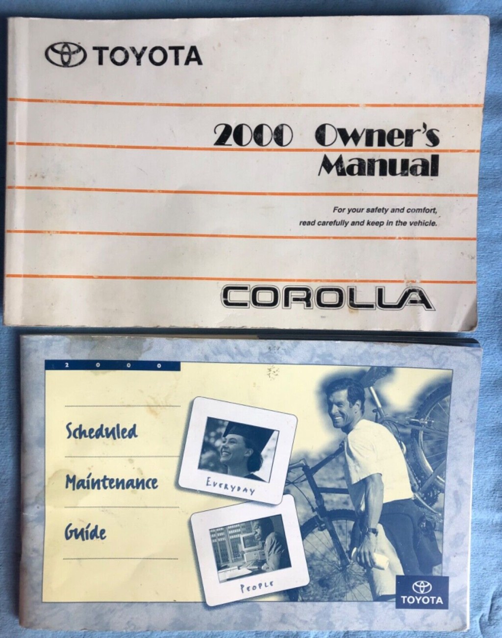 Picture of: Toyota Corolla Owners Manual & Scheduled Maintenance Guide