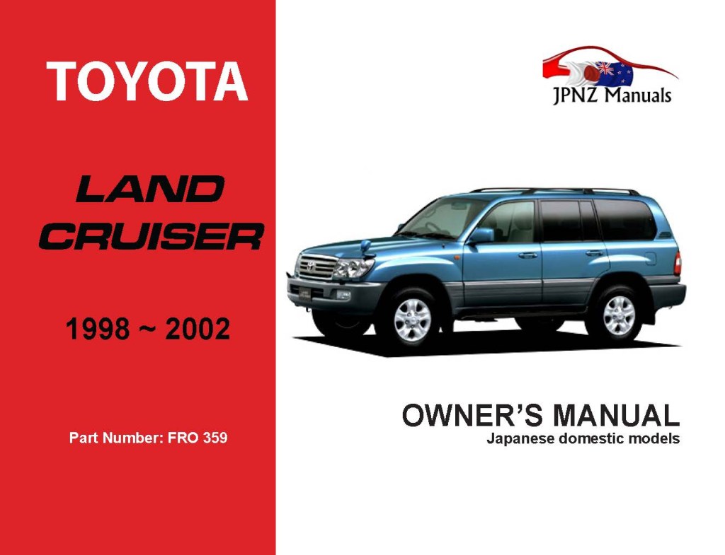 Picture of: Toyota – Landcruiser  Series Owners Manual In English   –