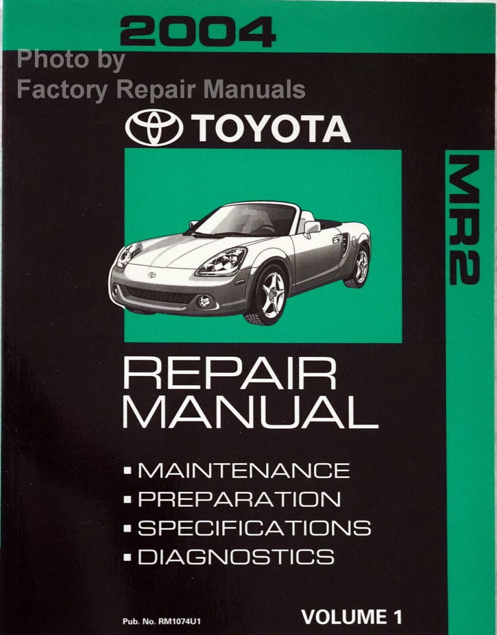Picture of: Toyota MR Spyder Factory Service Manual Volume  of