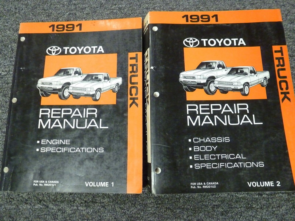 Picture of: Toyota Pickup Truck Shop Service Repair Manual  Vol Set Deluxe SR