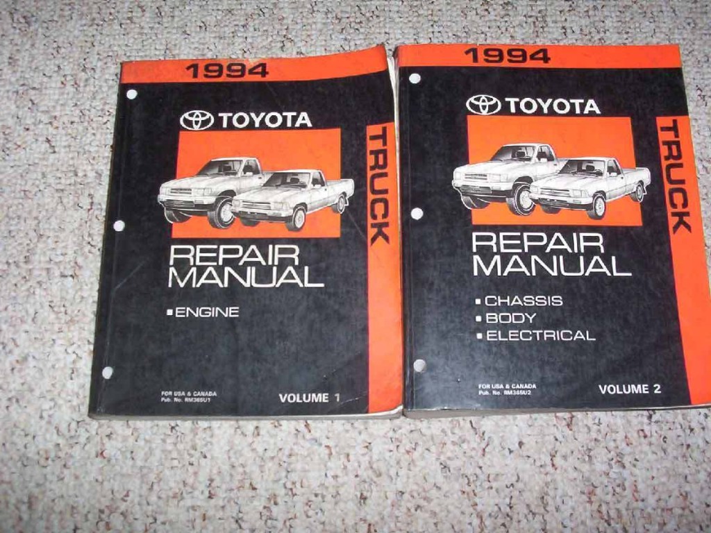 Picture of: Toyota Pickup Truck Shop Service Repair Manual WD DX SR .L