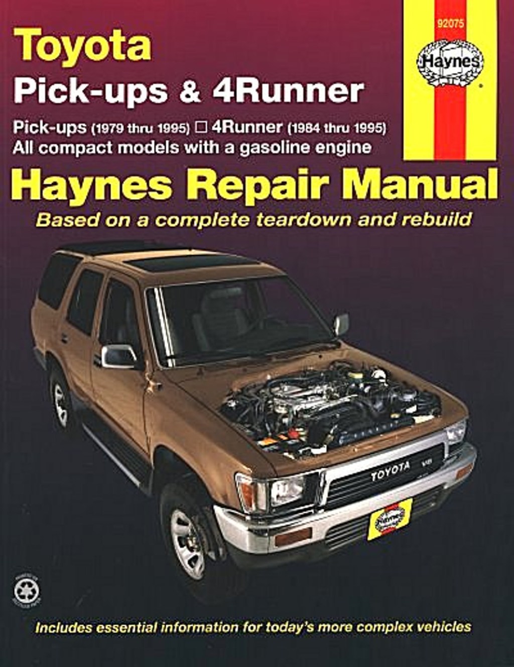 Picture of: Toyota Pickup Trucks -, Runner 198- Repair Manual
