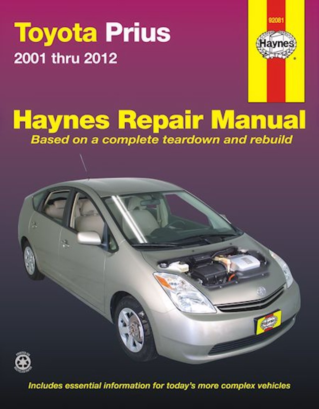 Picture of: Toyota Prius Haynes Repair Manual –