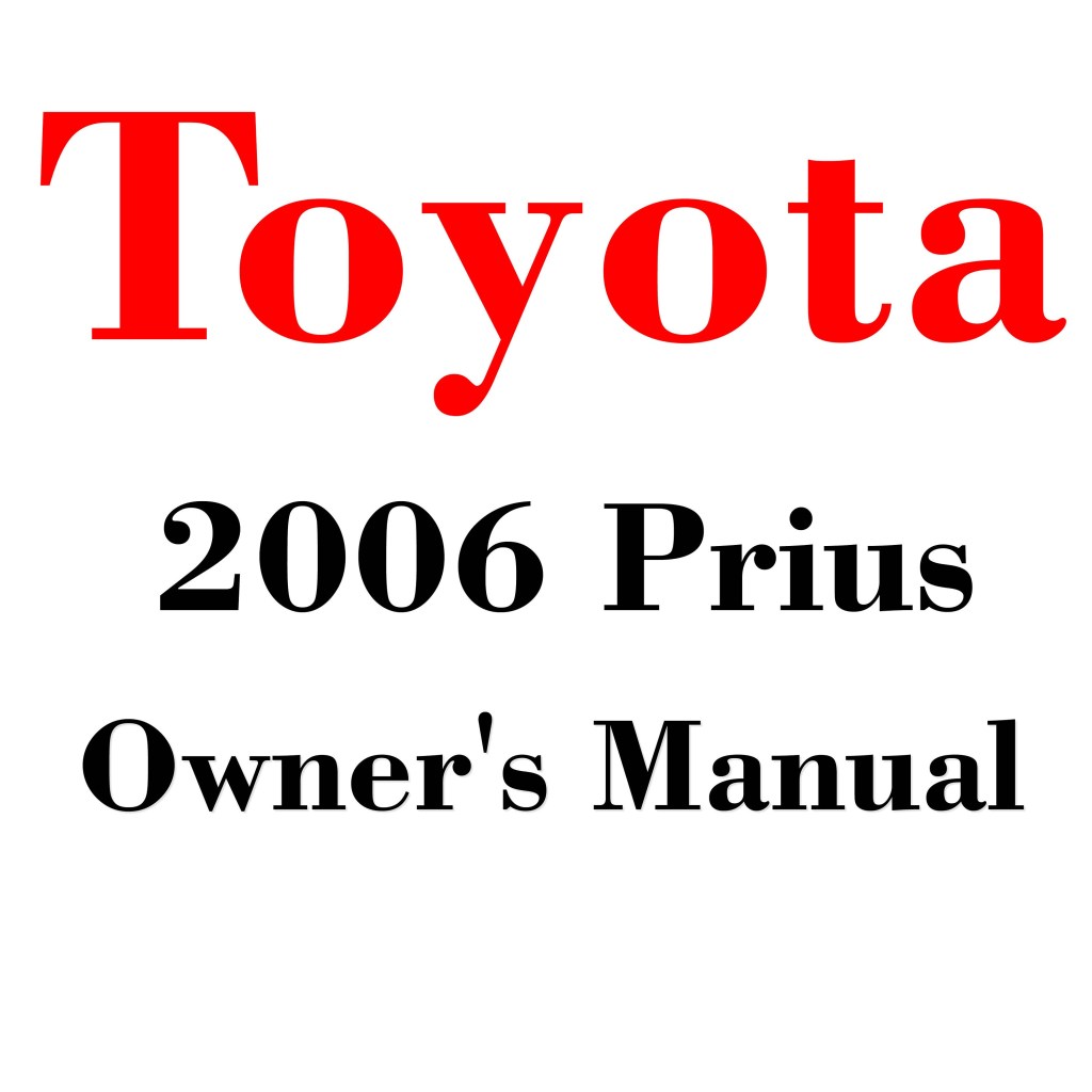 Picture of: Toyota Prius owners manual PDF digital download – Etsy