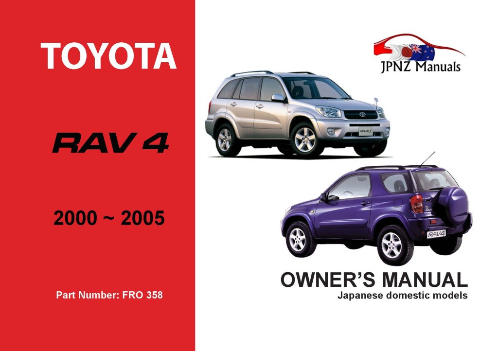 Picture of: Toyota – RAV / RAV- Owners User Manual In English  ~