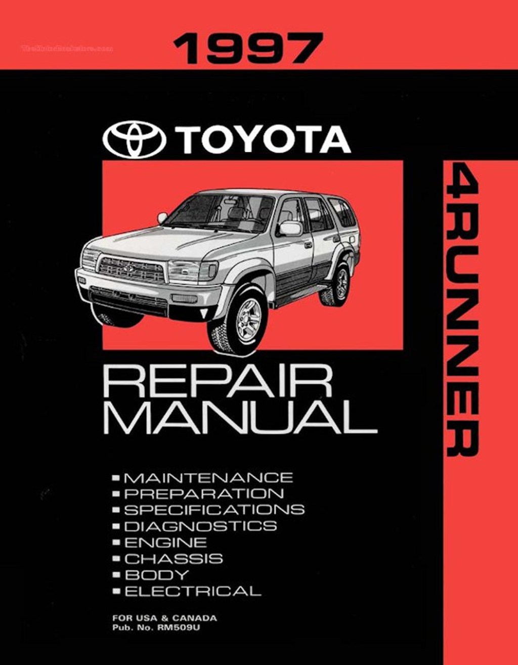 Picture of: Toyota Runner OEM Repair Manual