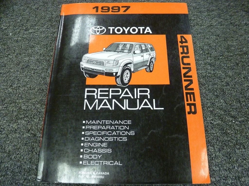 Picture of: Toyota Runner SUV Shop Service Repair Manual SR Limited V WD .L