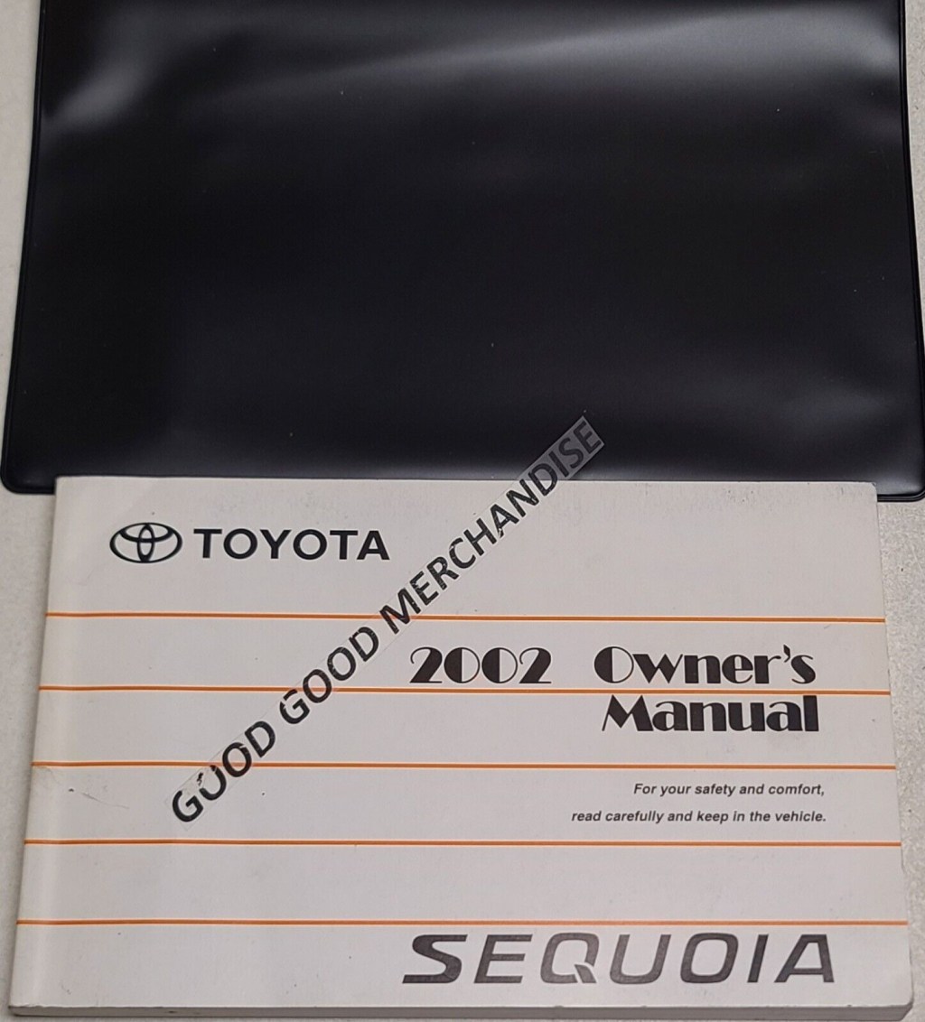 Picture of: TOYOTA SEQUOIA OWNERS MANUAL OPERATOR USER GUIDE V