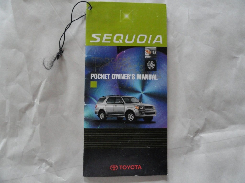 Picture of: Toyota Sequoia Quick Reference Guide Owners Manual Supplement
