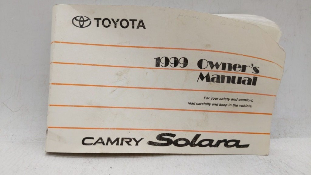 Picture of: Toyota Solara Owners Manual VQKM  eBay