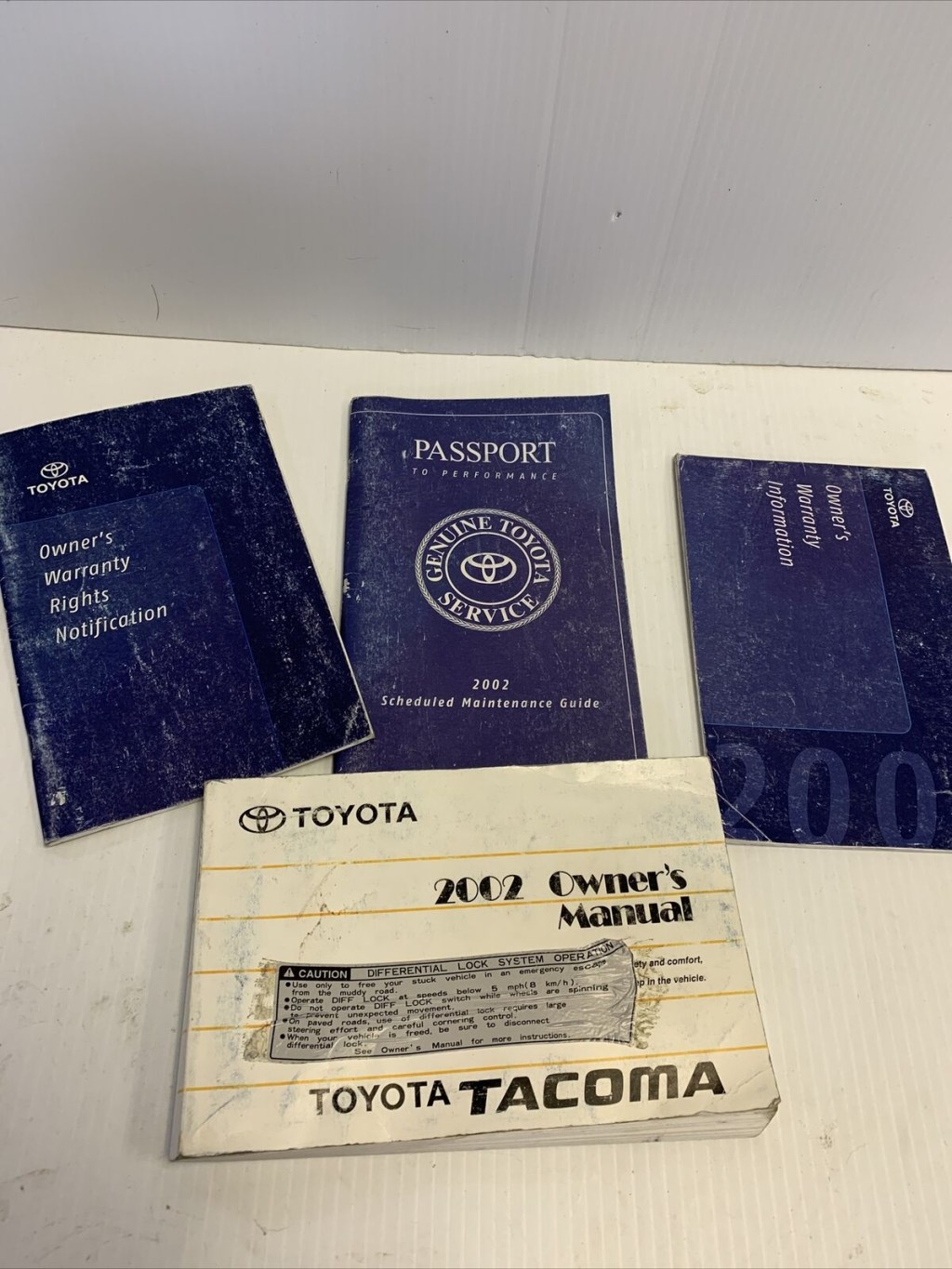Picture of: Toyota Tacoma Factory Original Owners Manual And Extras