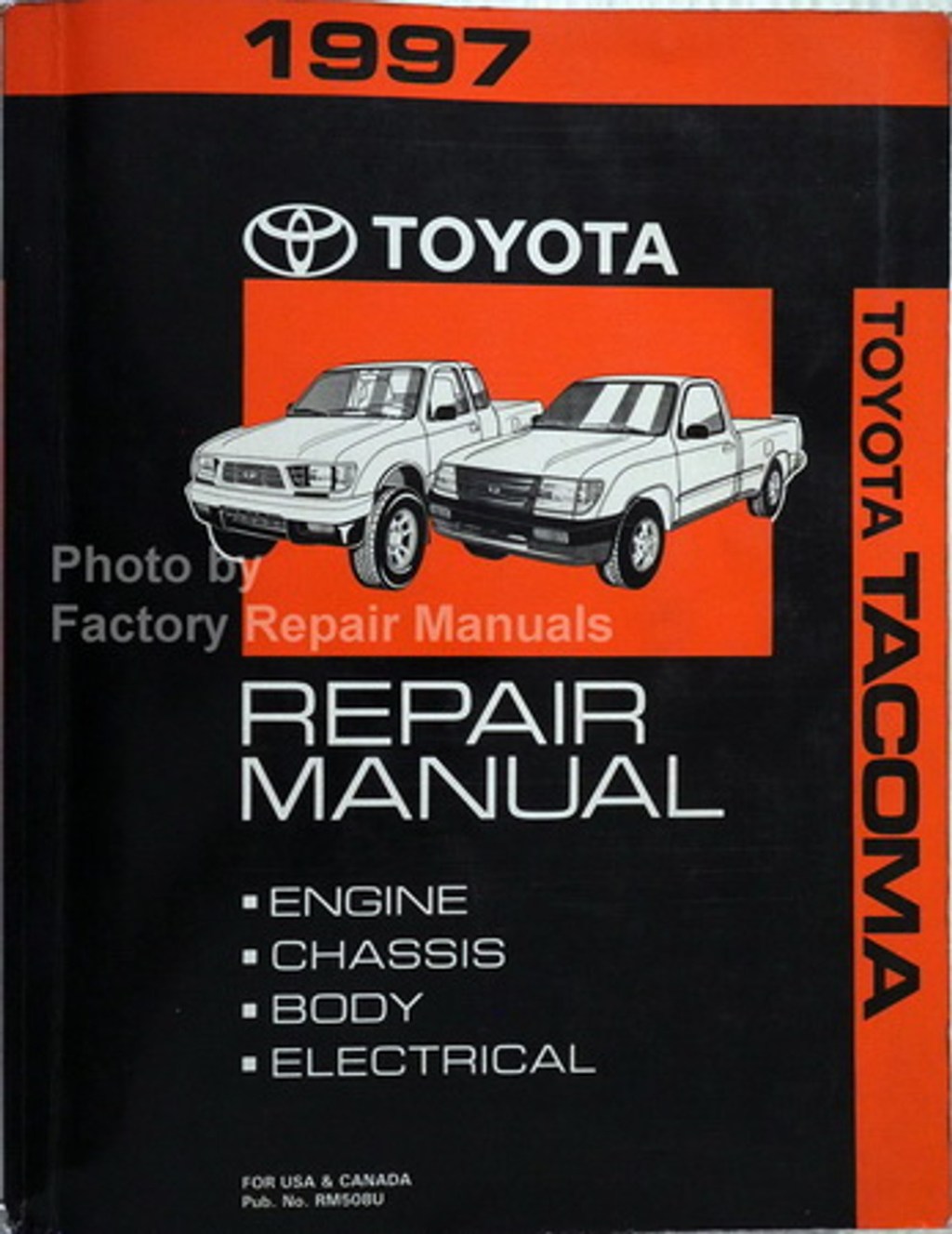 Picture of: Toyota Tacoma Factory Service Manual Original Shop Repair