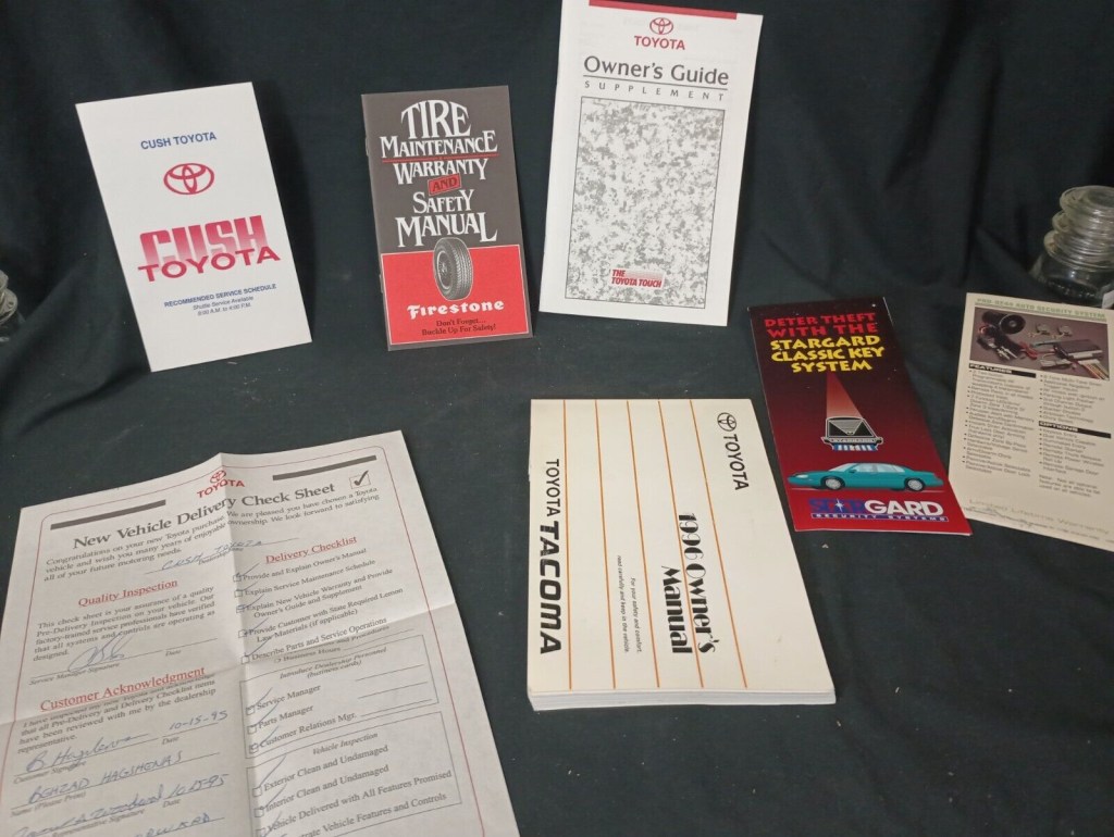 Picture of: Toyota Tacoma Owners Manual and More