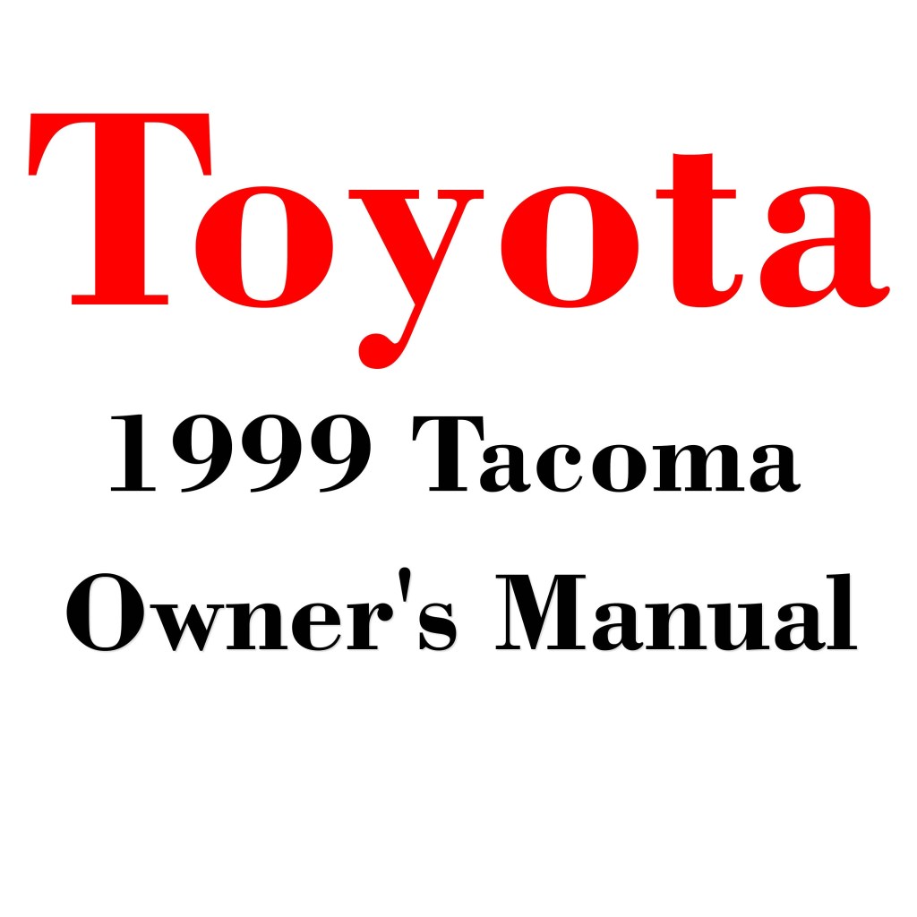 Picture of: Toyota Tacoma Owners Manual PDF Digital Download – Etsy Canada