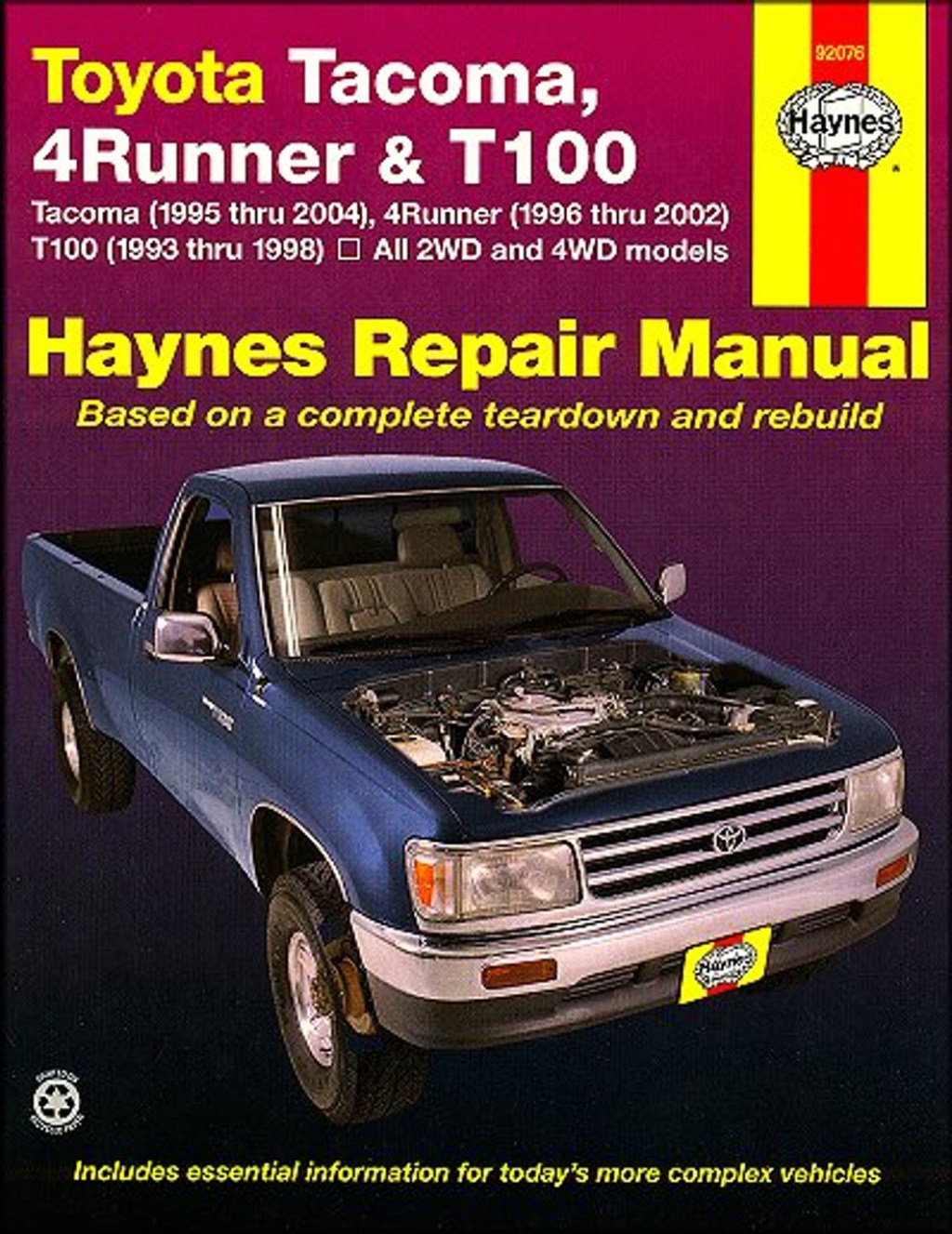 Picture of: Toyota Tacoma -, Runner -, T – Repair Manual