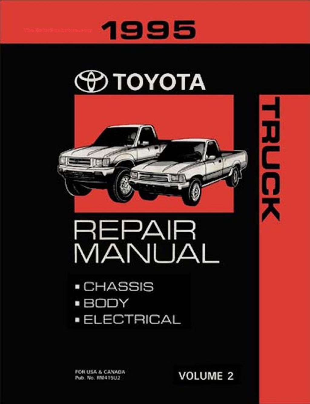 Picture of: Toyota Truck OEM Repair Manual