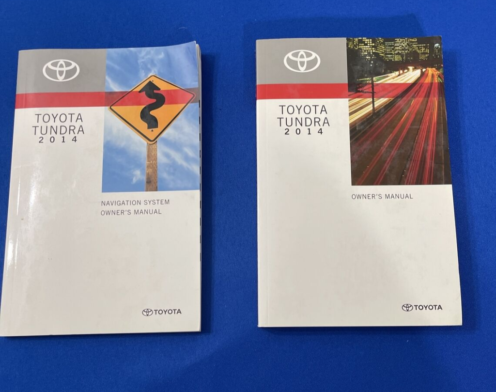 Picture of: Toyota Tundra Owners Manual with Navigation Operators User Guide  Factory